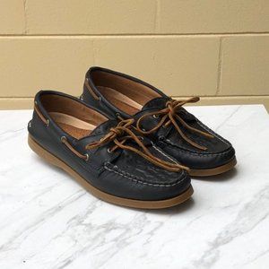 Sperry Top-Sider Boat Shoes with Whale design
